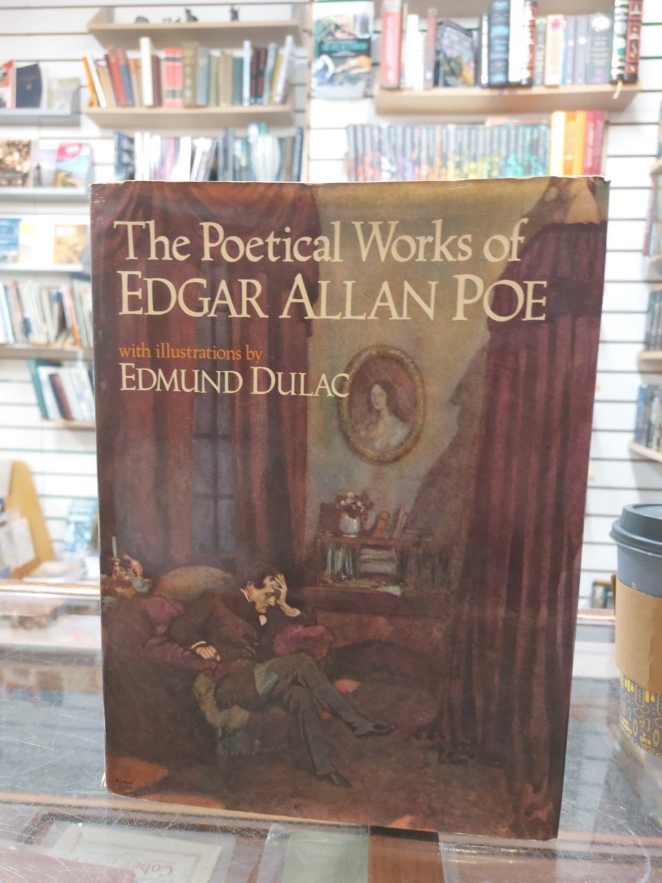 The Poetical Works of Edgar Allan Poe Hardcover 1978 Classics Hor