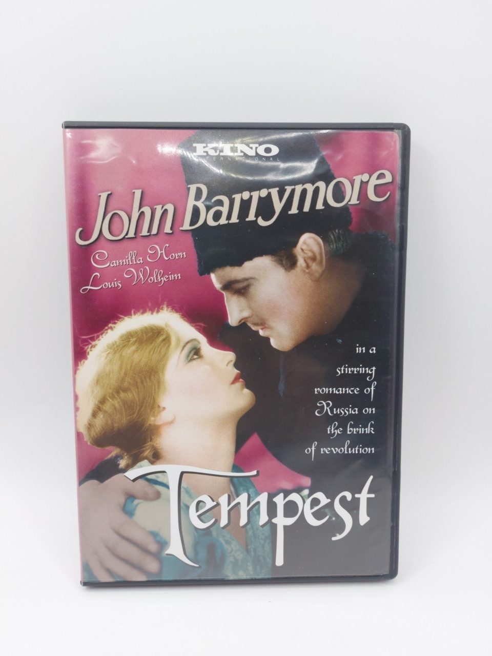 Tempest DVD, 1927 Full Screen) John Barrymore Camilla Horn Region 1