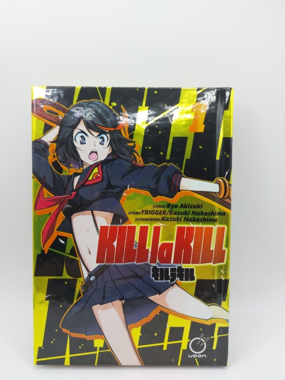 Kill la Kill Manga Vol 1 EN - Gold Foil Hardcover Limited Edition - Ryo Akizuki