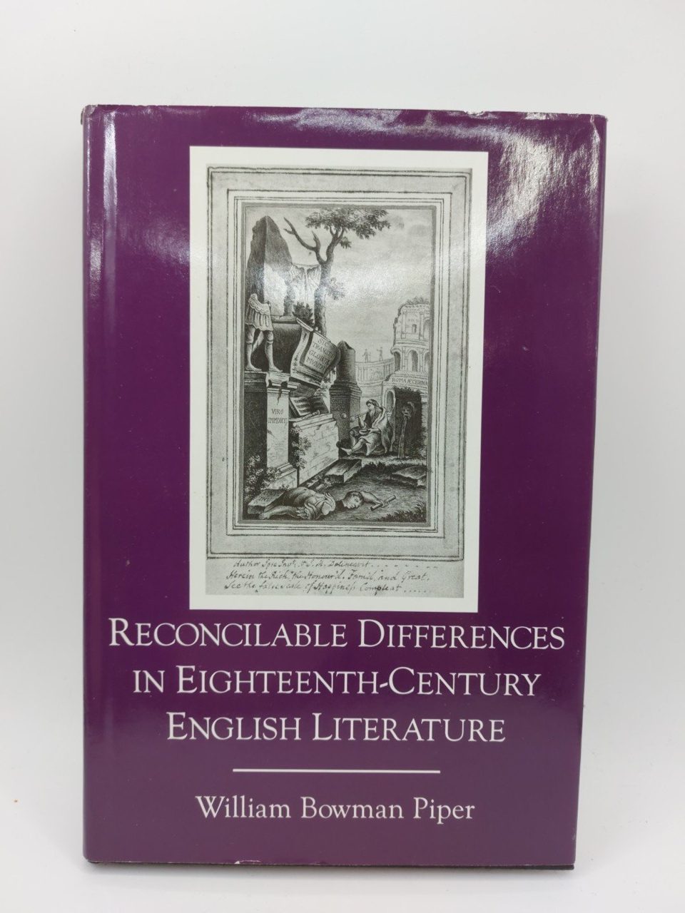 Reconcilable Differences in Eighteenth-Century English Literature
