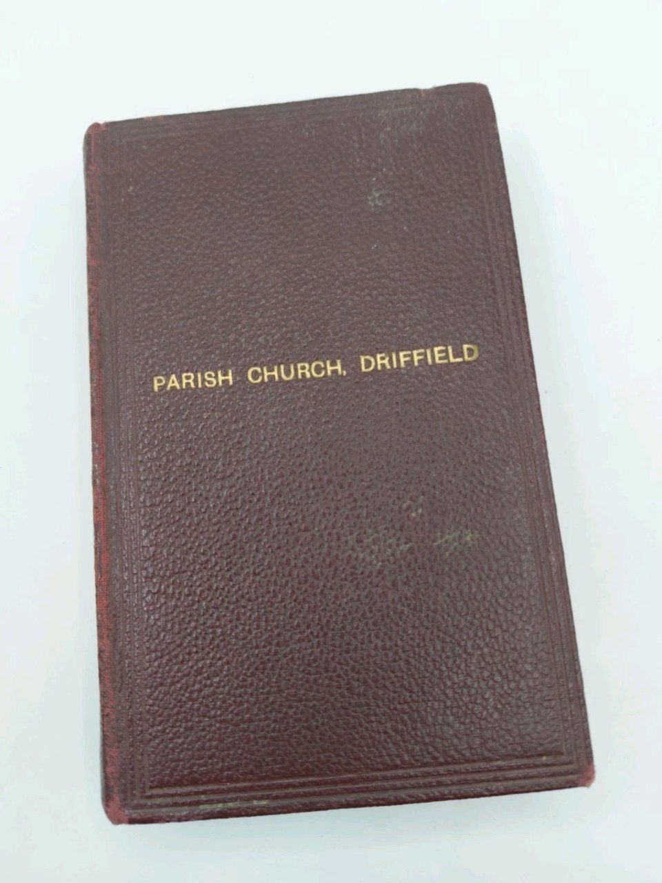 The Book Of Common Prayer Parish Church Driffield Cambridge University Press