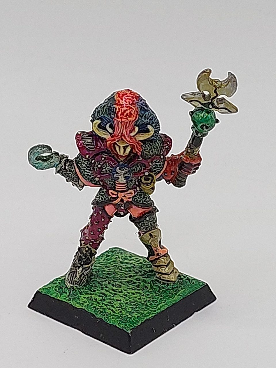 Warhammer Fantasy Battles Slaanesh Wizard Vintage Games Workshop Miniature