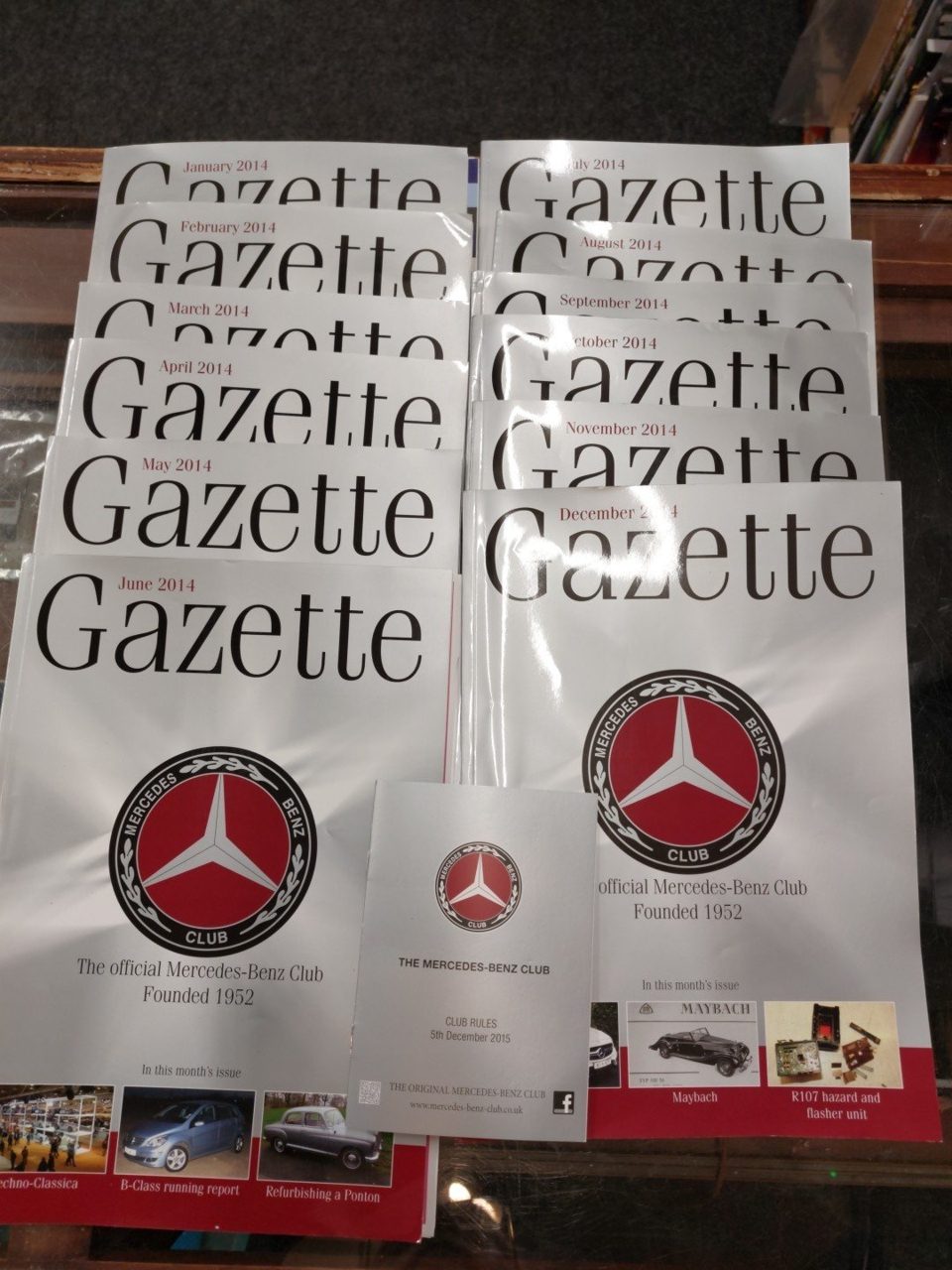 Mercedes Benz Official Club Magazines 12 Issues