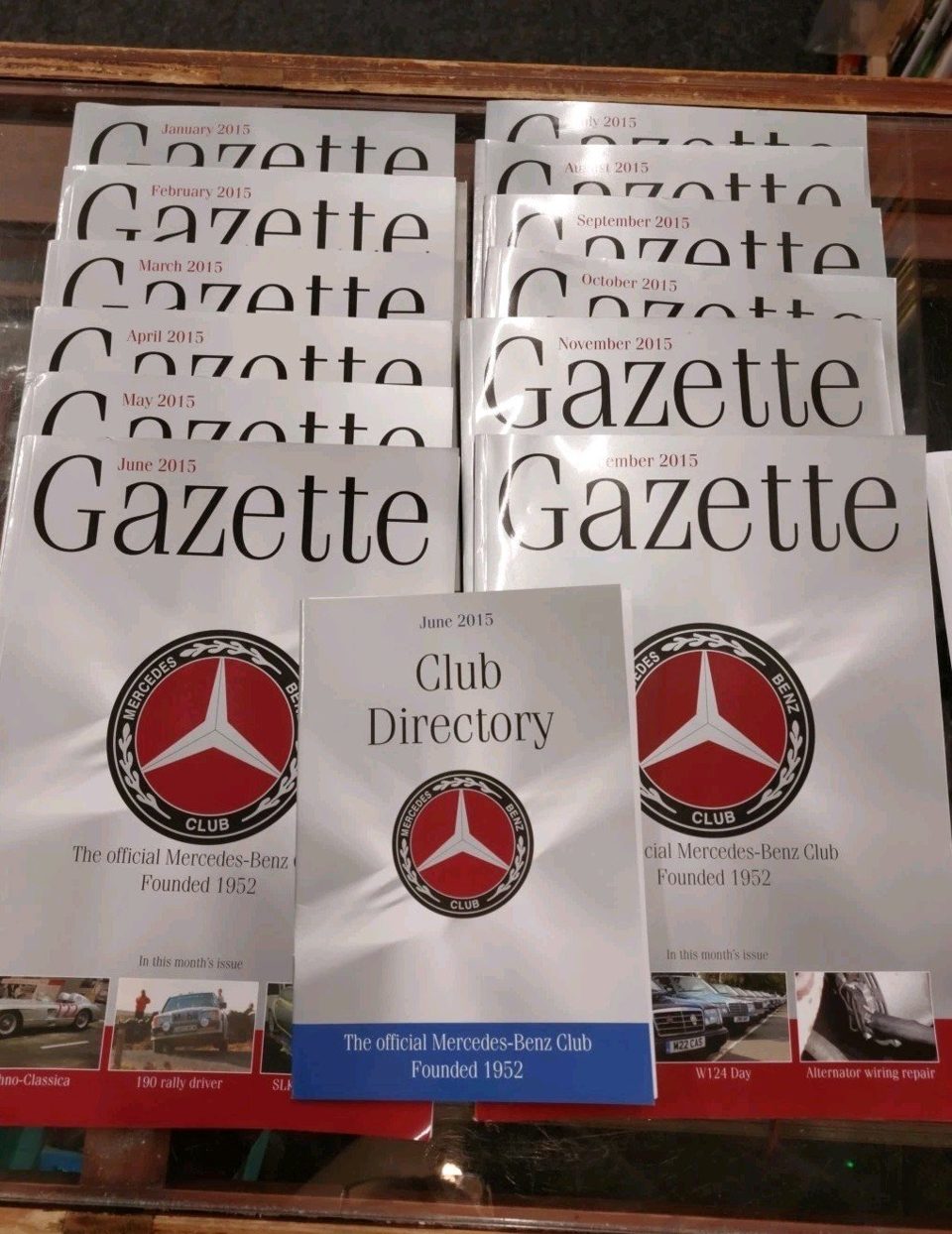 Mercedes Benz Official Club Magazines 12 Issues