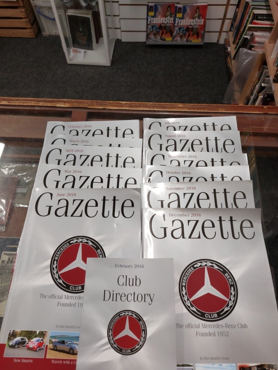 Mercedes Benz Official Club Magazines 11 Issues Feb - Dec