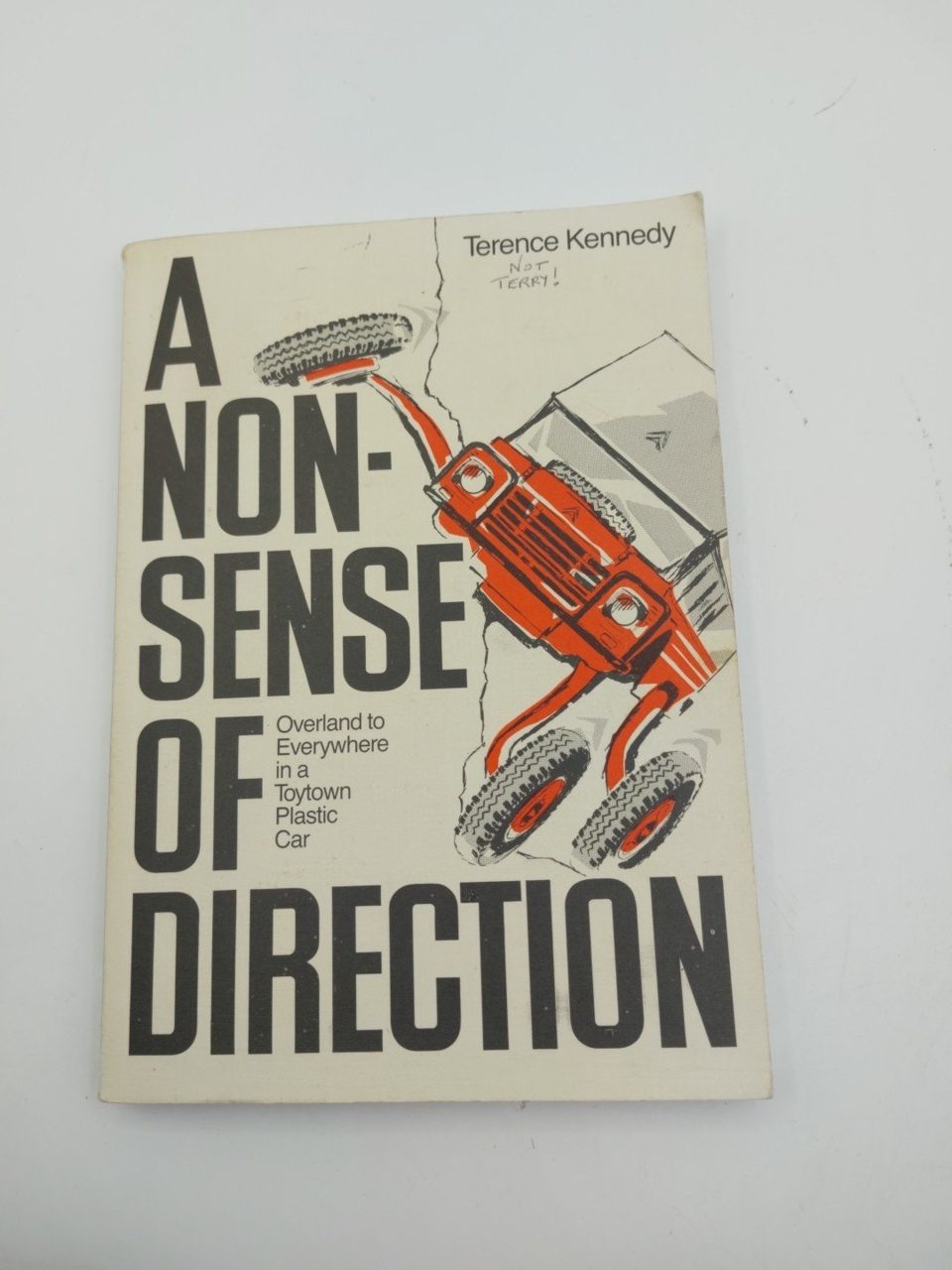 Signed A Non Sense Of Direction Terrence Kennedy