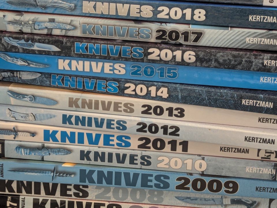 Blade present Knives Annual Edition Catalogue VARIOUS YEARS