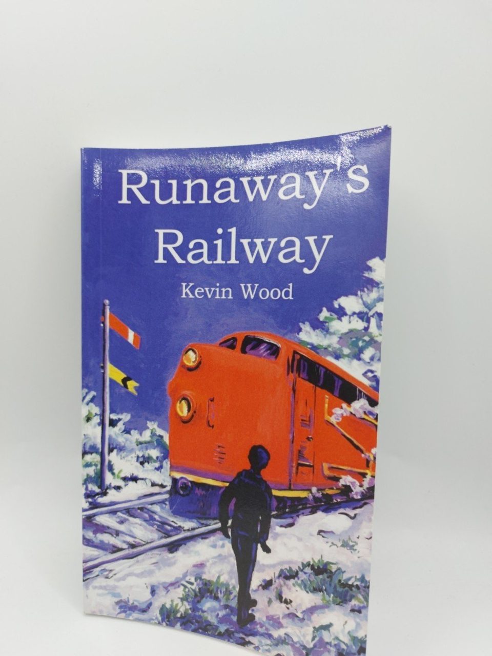 Signed Runaway's Railway Kevin Wood Paperback Book