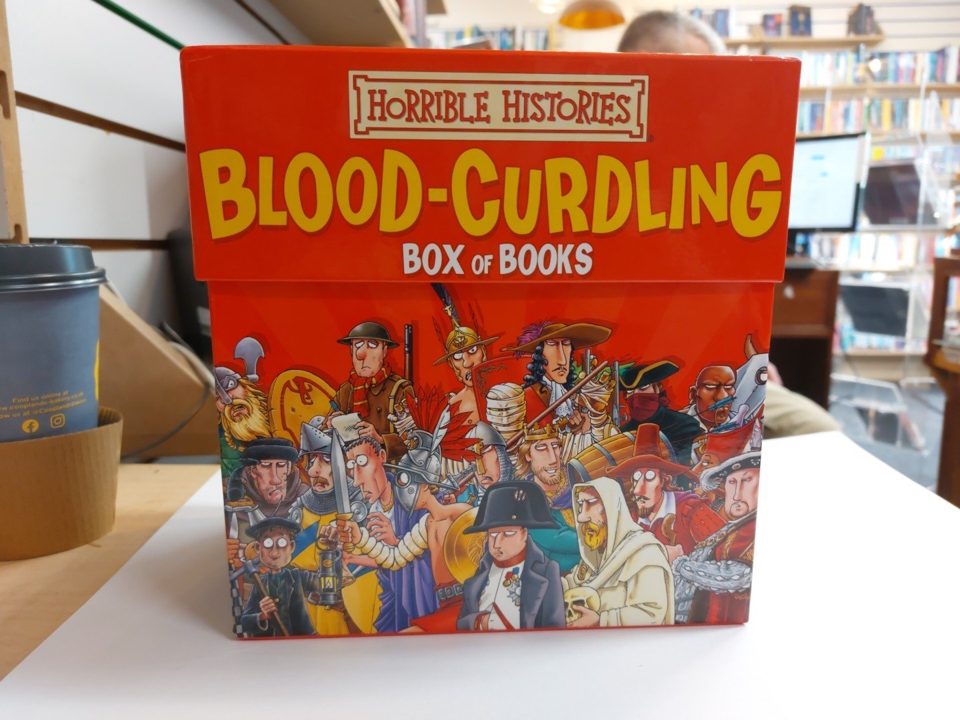 Horrible Histories Blood-Curdling Box of Books 20 Book Box Set