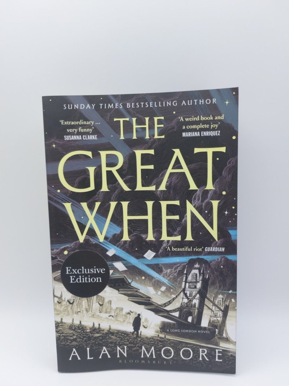 The Great When: A Long London Novel Alan Moore Waterstones Exclusive Sprayed Ed