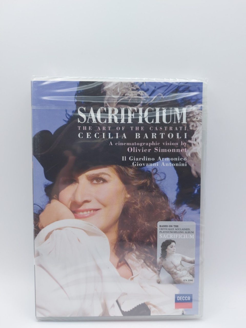 Sealed Cecilia Bartoli: Sacrificium The Music of the Castrati DVD Region 0