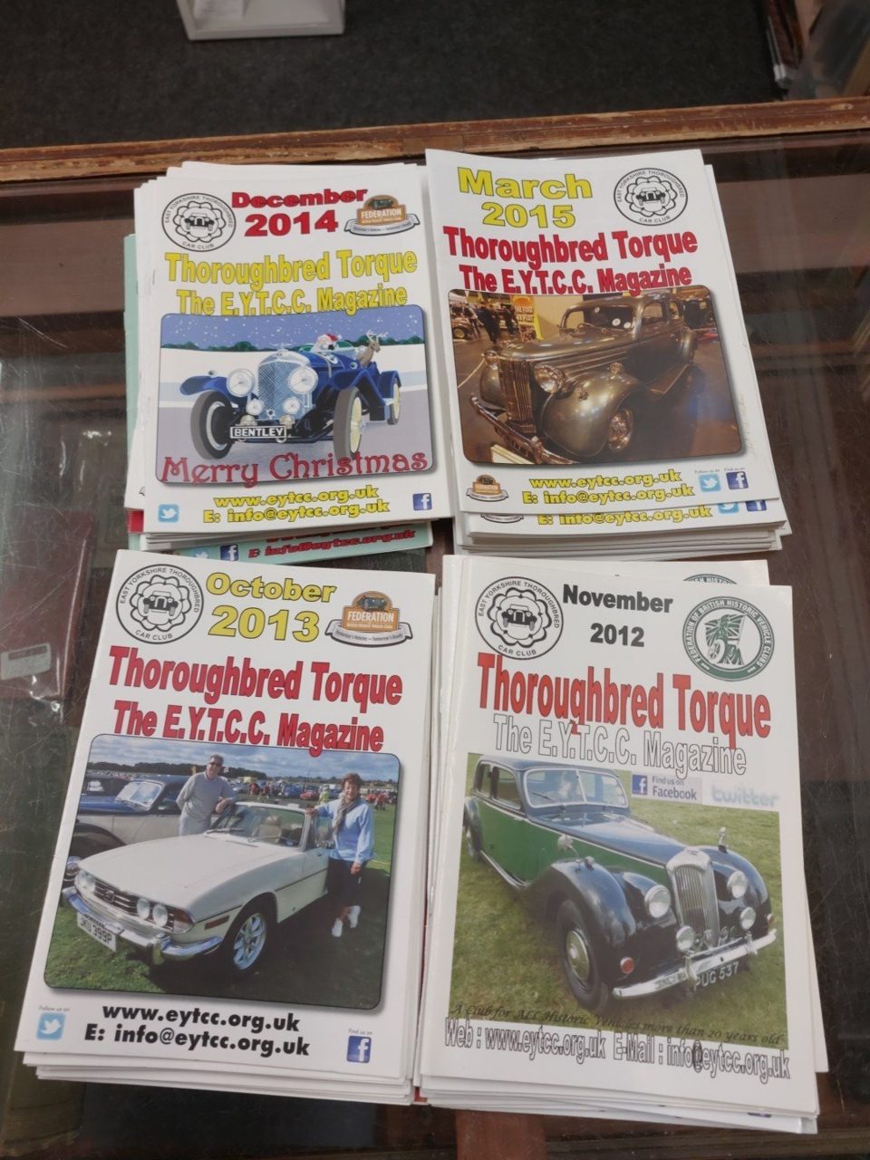 Thoroughbred Torque The E.Y.T.C.C Magazine 46 Issues 2012-2017