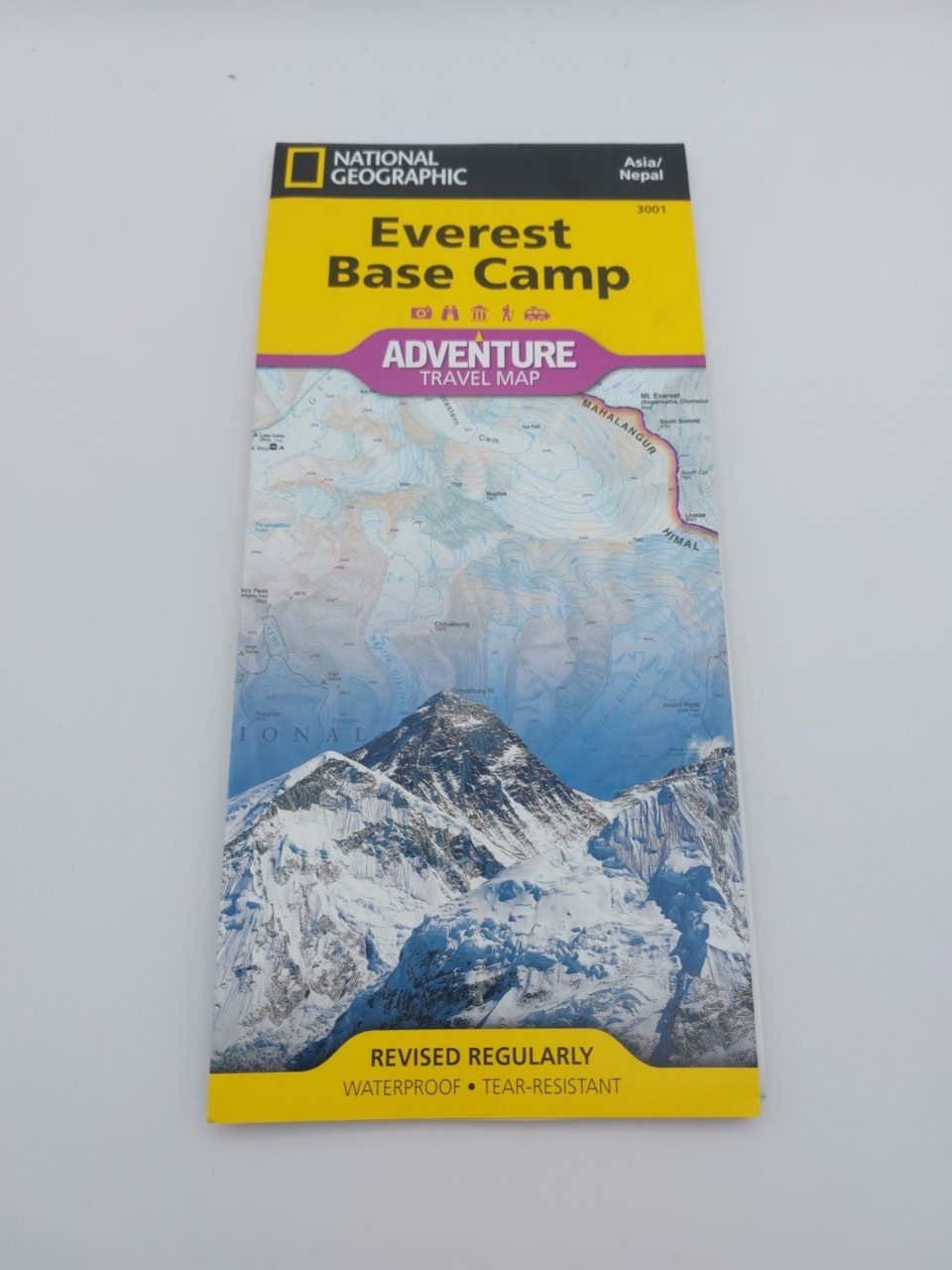 Everest Base Camp Map Nepal National Geographic