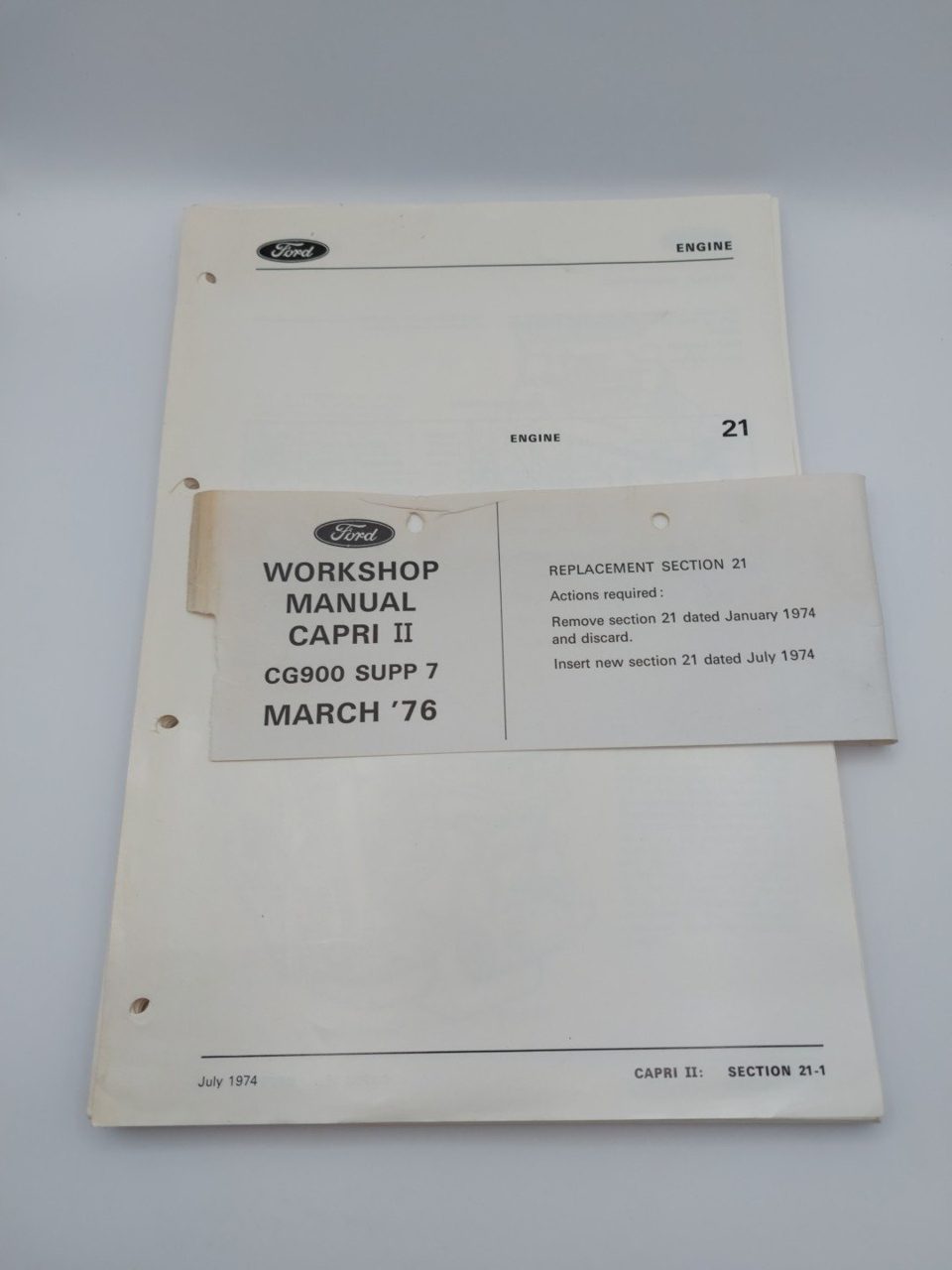 Workshop Manual Capri I I March