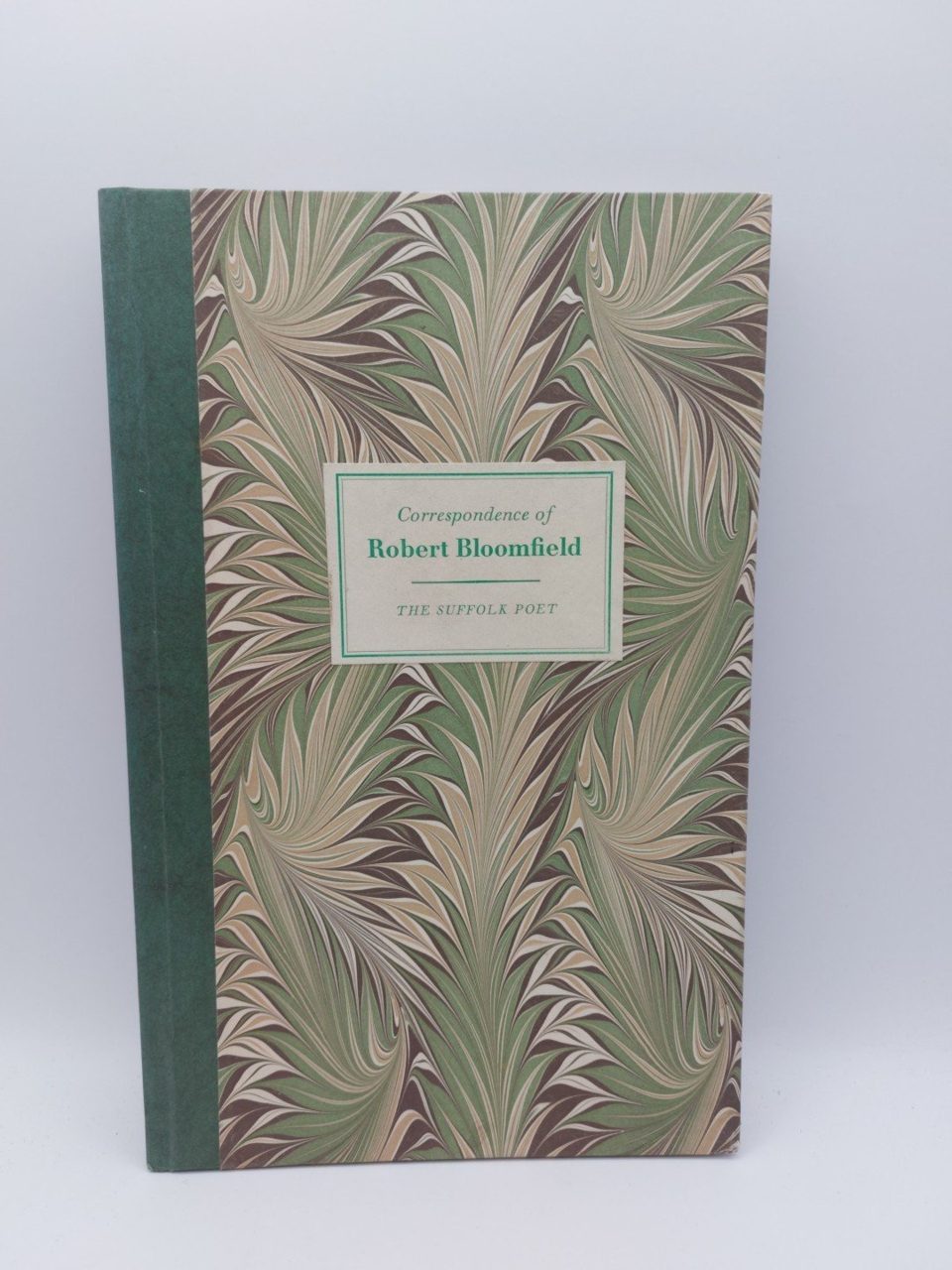 1968 Selections From The Correspondence Of Robert Bloomfield 1870 Facsimile