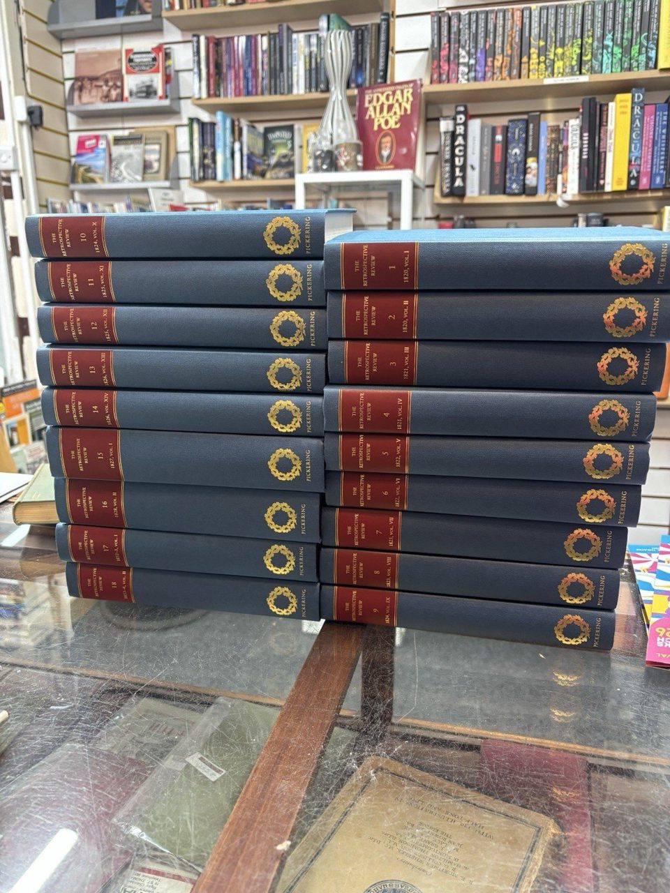 THE RETROSPECTIVE REVIEW 18 VOLUME SET by Deguchi Yasuo Hardback Books