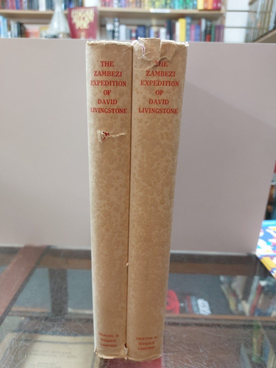 1956 The Zambezi Expedition of David Livingstone 2 Volumes J. P. R. Wallis