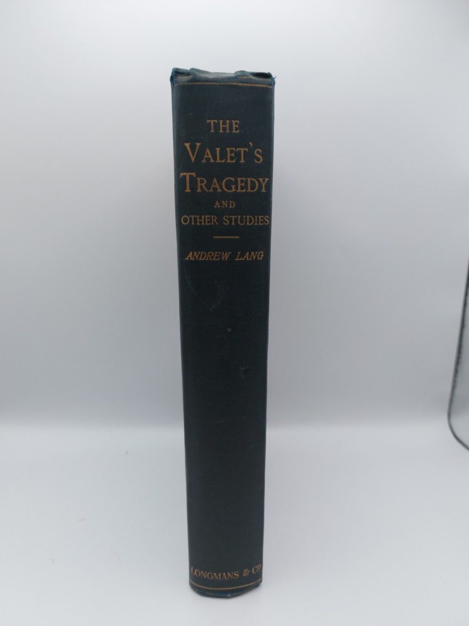 The Valet's Tragedy Andrew Lang
