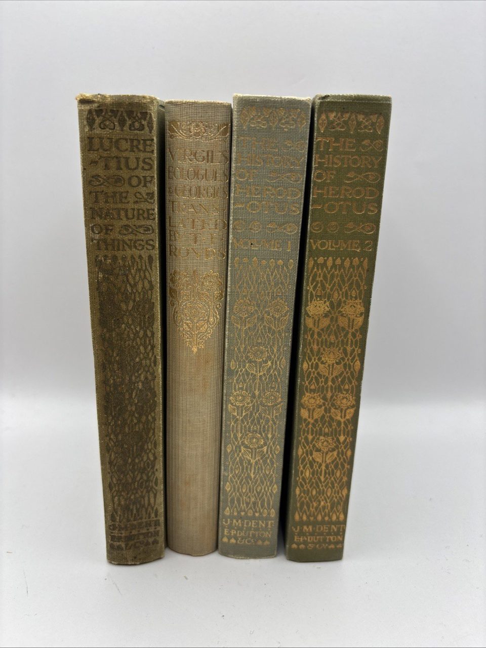 J.M Dent Set Of 4 X Classical Books Rawlinson, Leonard