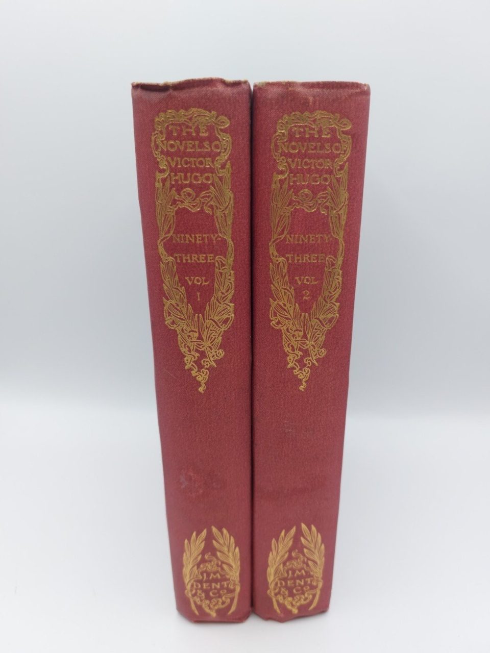 The Novels Of Victor Hugo Ninety Three Volumes 1-2 J.M Dent