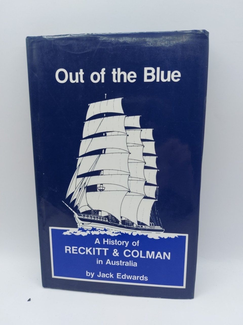 Signed Our Of The Blue Reckitt & Colman Jack Edwards
