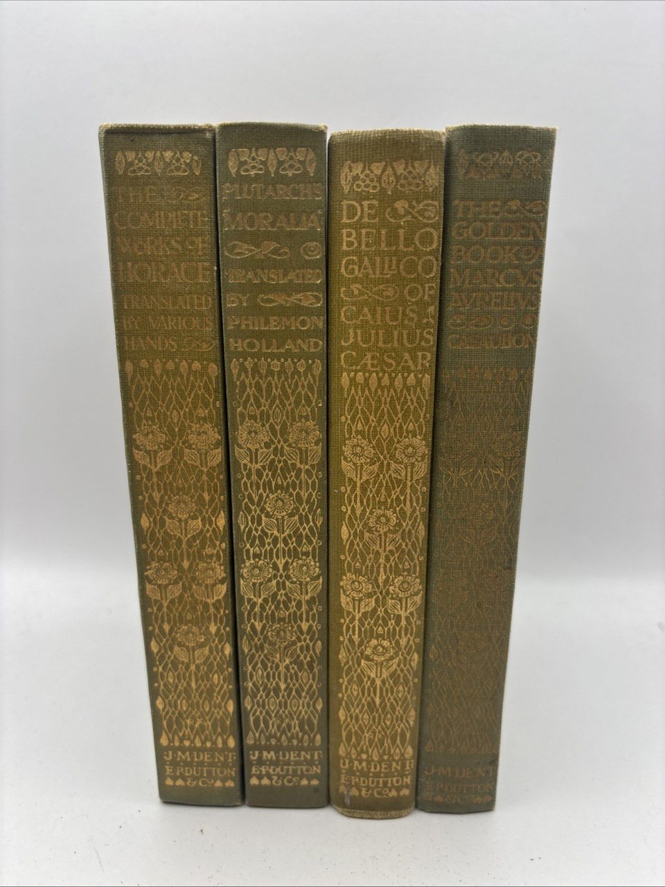 J.M Dent Set Of 4 X Nice Looking Books For Classical, Holland, Casaubon