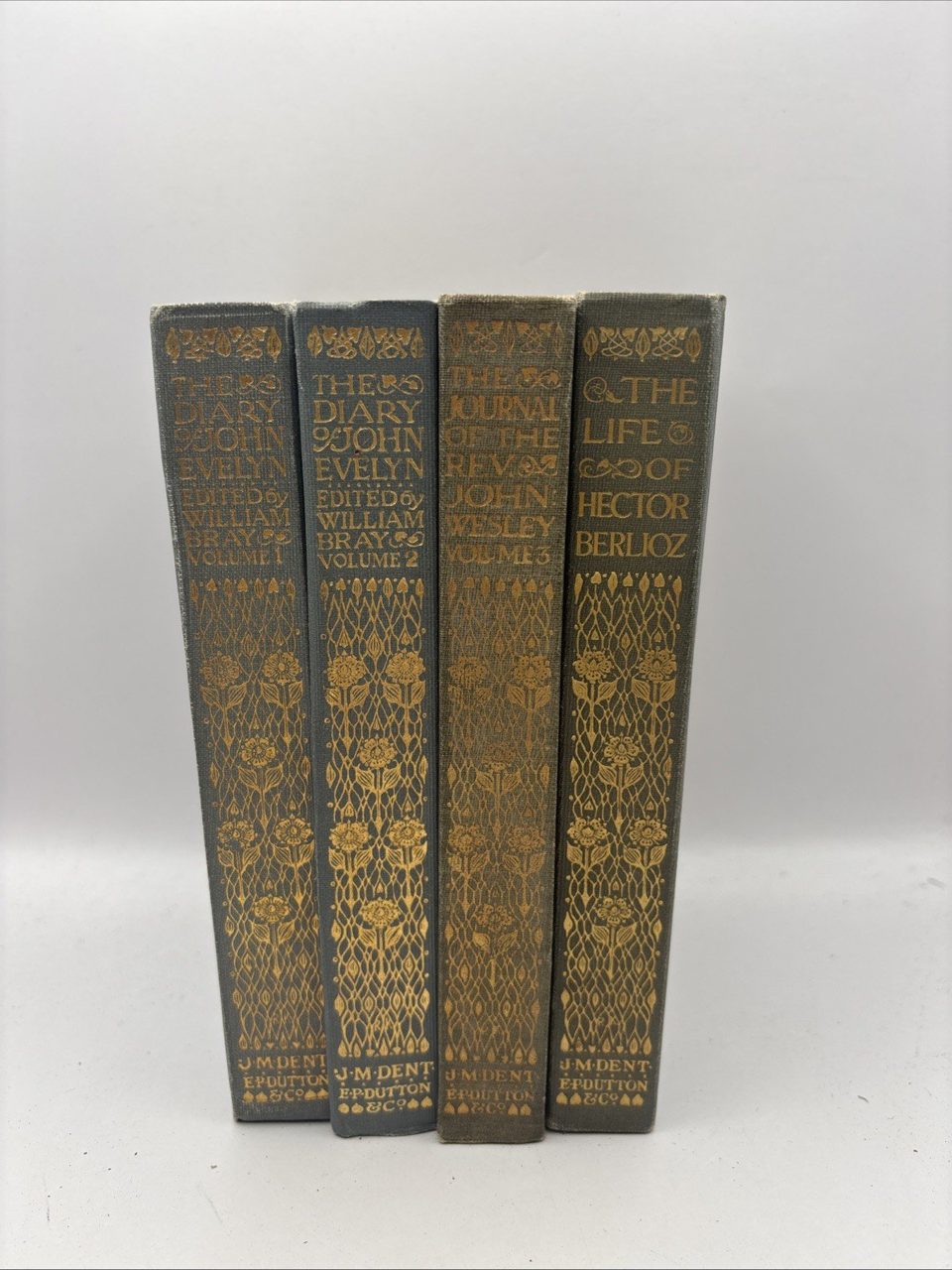 J.M Dent Set Of 4 X Nice Looking Books On Biography, Berlioz, Wesley