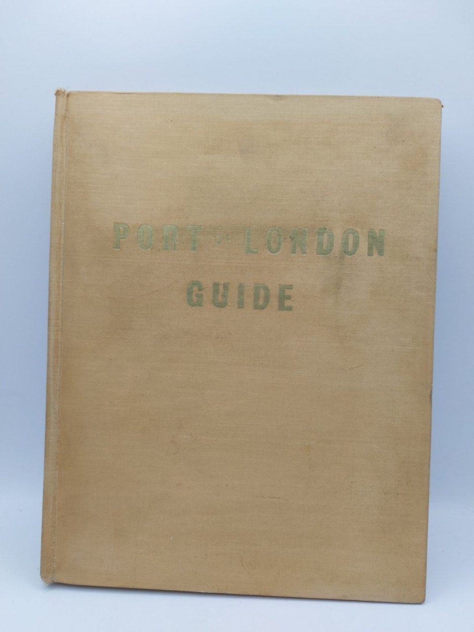 Port Of London Guide Frank C Bowen