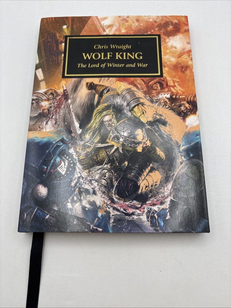 Wolf King by Chris Wraight SIGNED Numbered Hardback Horus Hersey Warhammer Black
