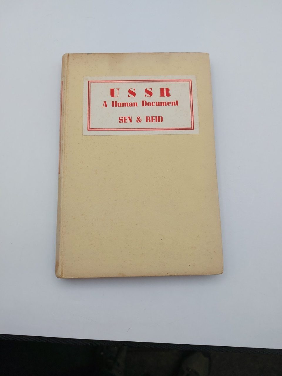 USSR a human document