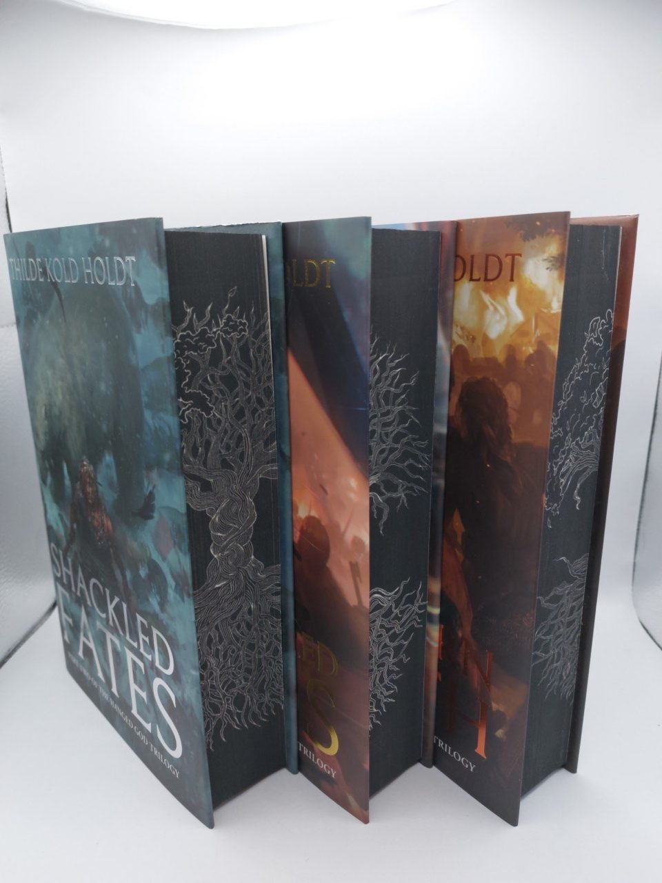 Signed Sprayed Edges Broken Binding Tier 1 Hanged God Trilogy Thilde Kold Holdt