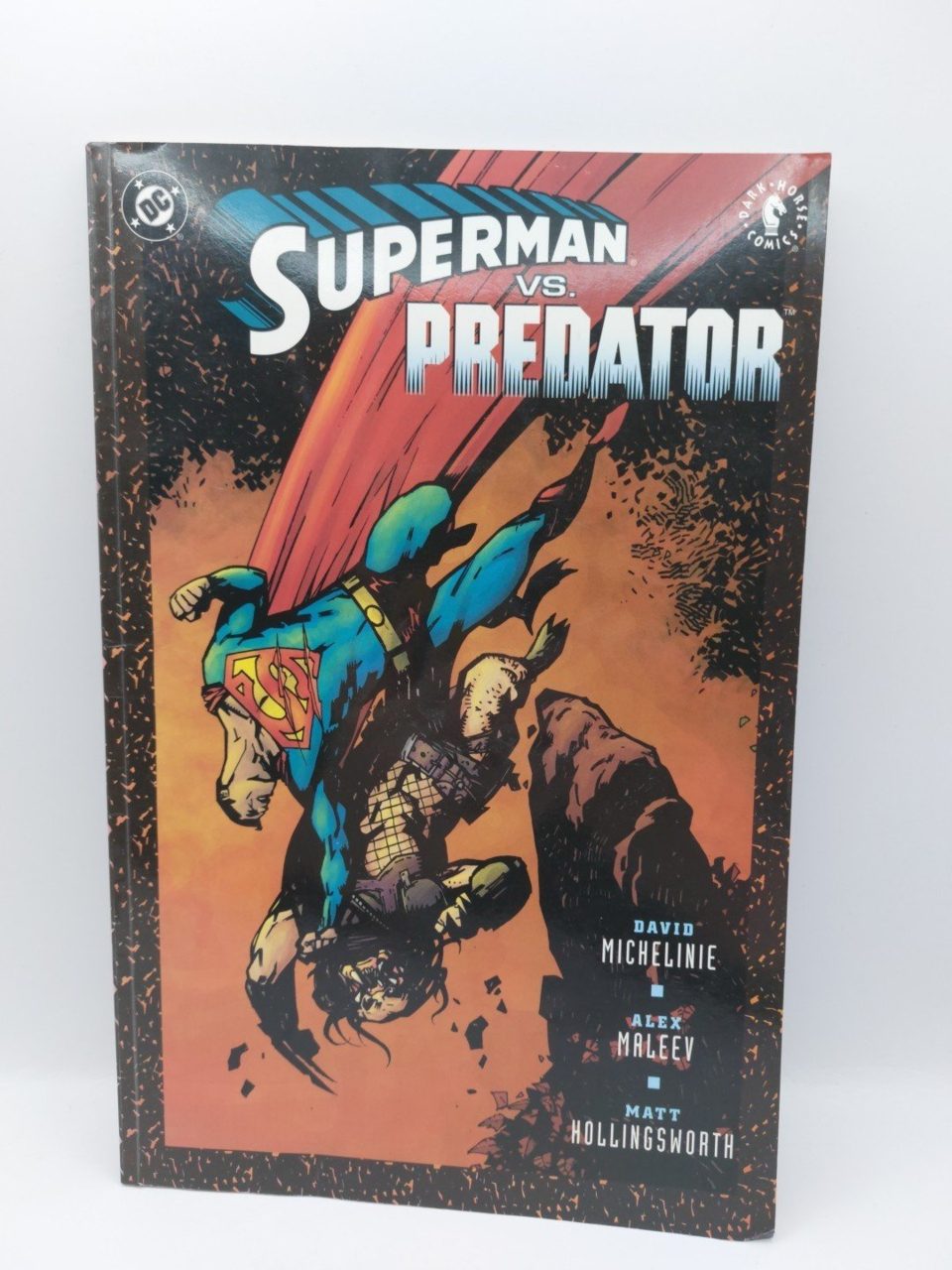 Superman vs. Predator #1 by Alex Maleev 2000 Dark Horse + DC Comics Crossover