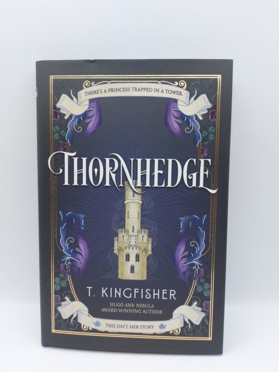 Signed Thornhedge T. Kingfisher Hardcover Broken Binding Sprayed Edges