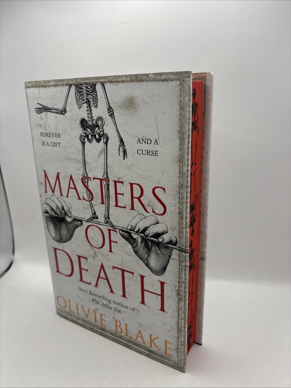 Olivie Blake Master Of Death Fairyloot Signed Sprayed Edges Edition