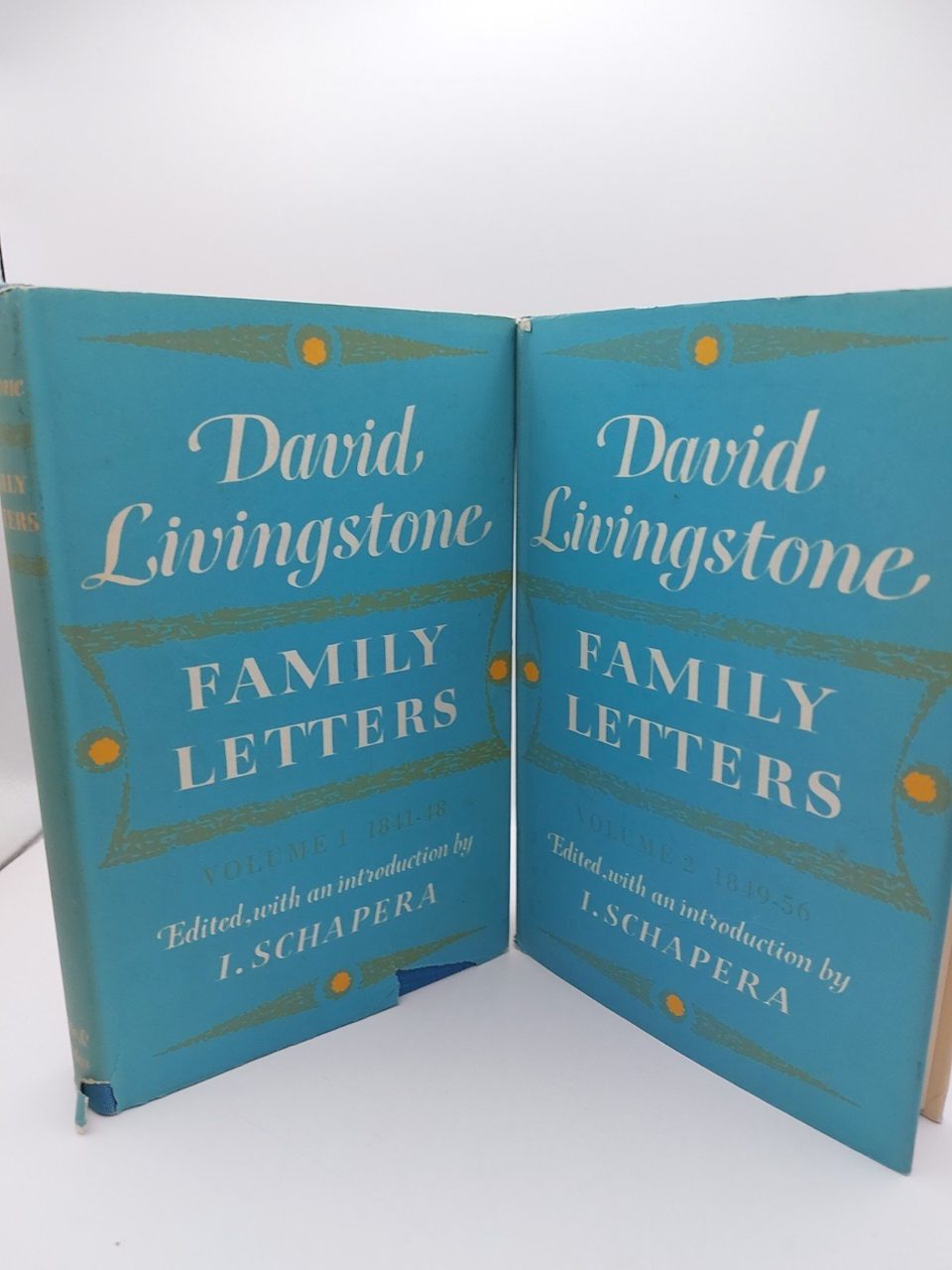 David Livingstone Family Letters Volumes 1-2 I. Shapera