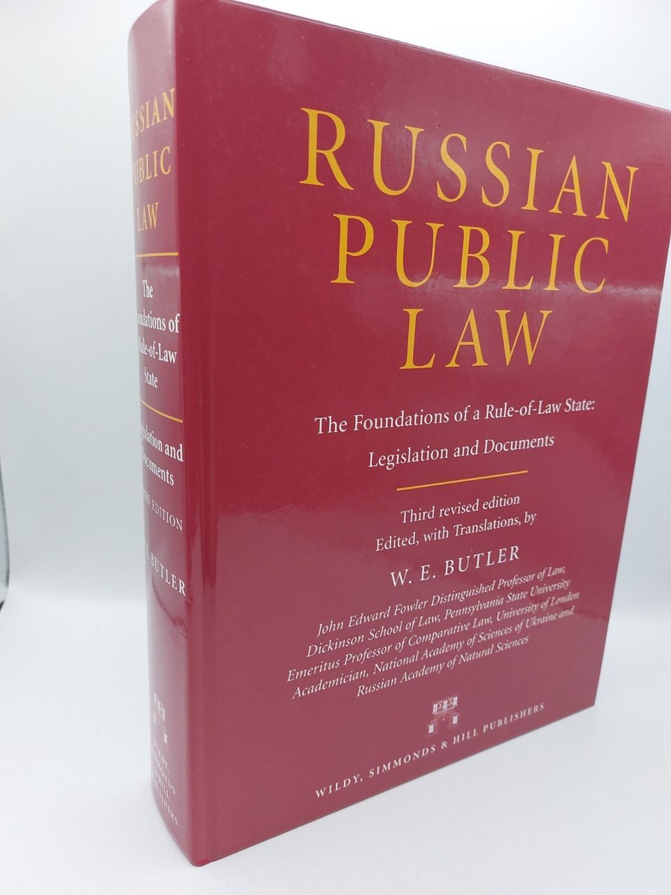 Russian Public Law Third Revised Edition W. E. Butler
