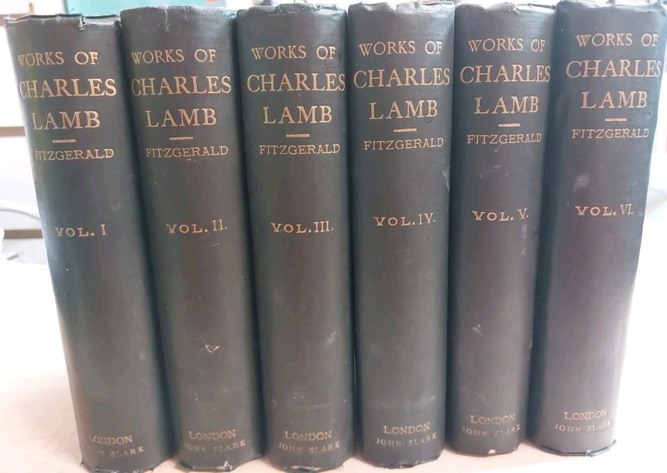 The Works Of Charles Lamb Fitzgerald Volumes 1-6