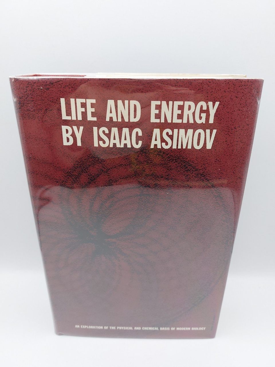 Life and Energy 1963 UK First Edition Isaac Asimov Hardcover Dustjacket Dobson