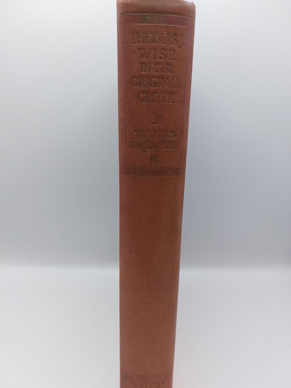 PARTINGTON, WILFRED Thomas J. Wise in the original cloth Vintage