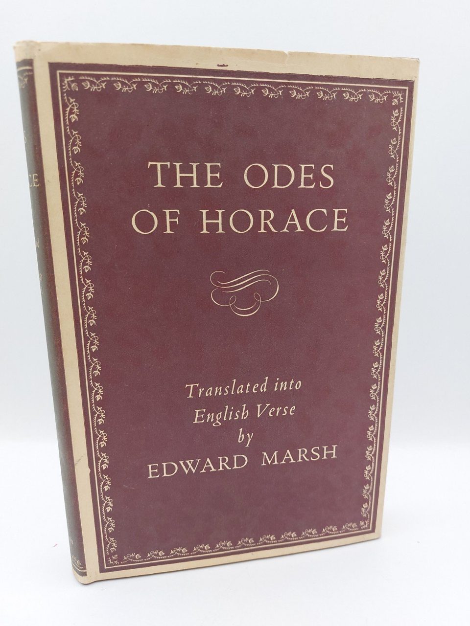 Edward Marsh Translation ODES OF