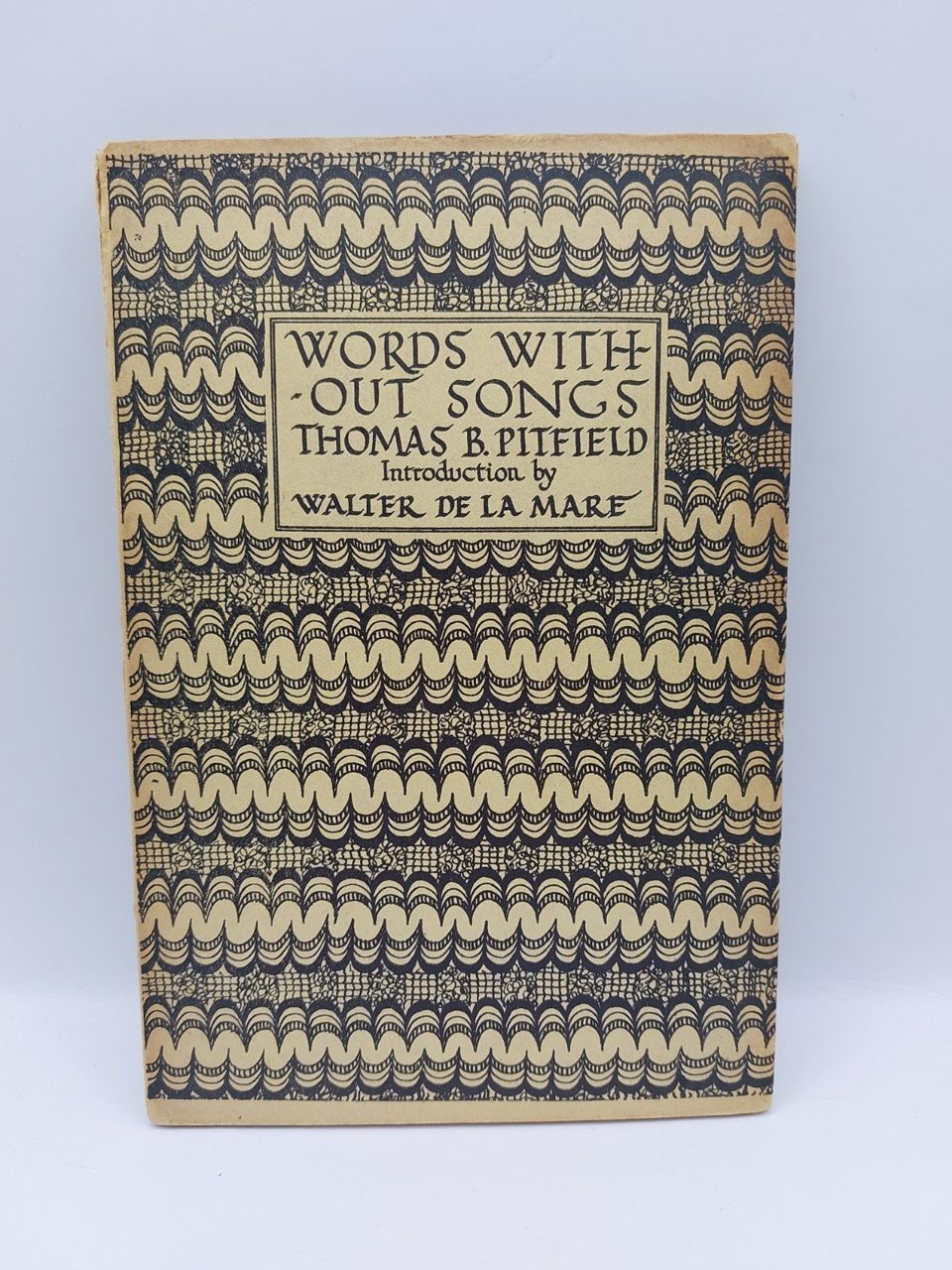 Words Without Songs Thomas B. Pitfield