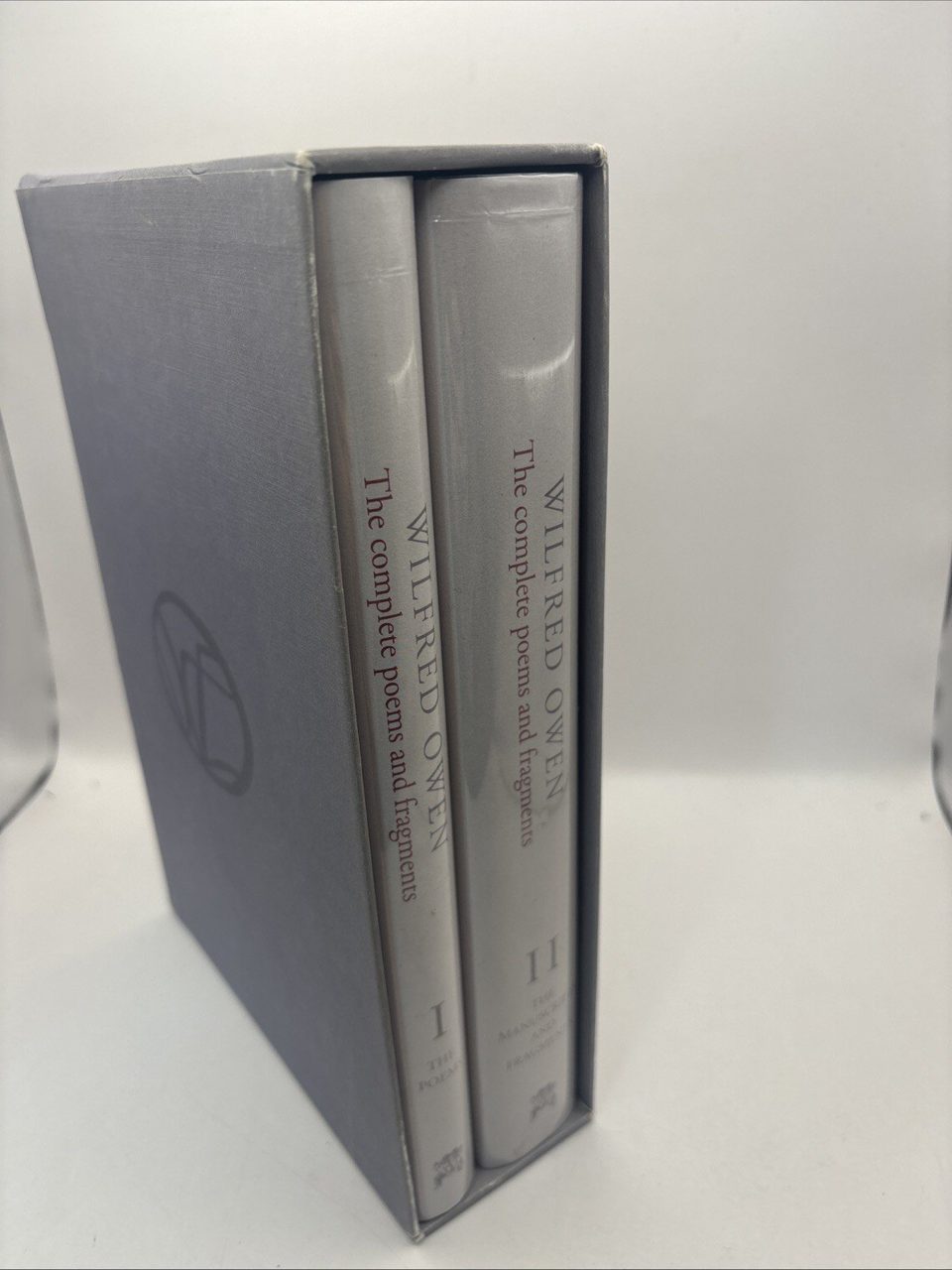 Wilfred Owen - Complete Poems & Fragments With Slipcase 2013 Volumes 1 & 2 Set