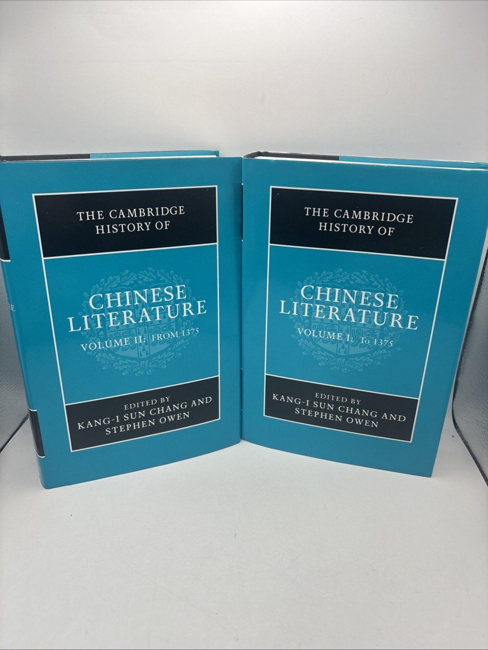 Cambridge History Of Chinese Literature Vol 1 & 2 Complete Set By Chang & Owen