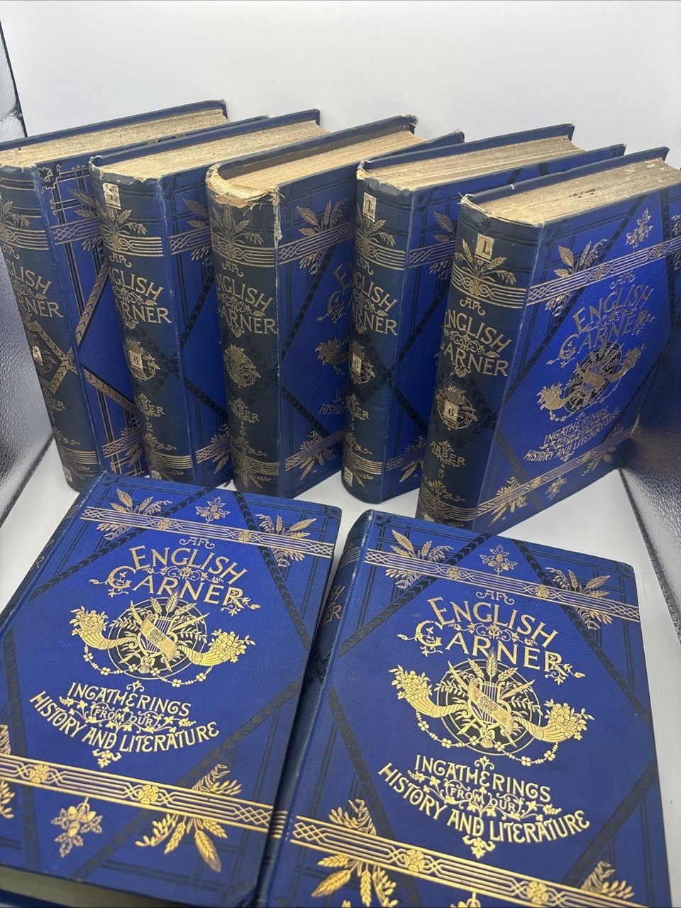 English Garner By Edward Arber 7 Vol Complete Set Vintage History