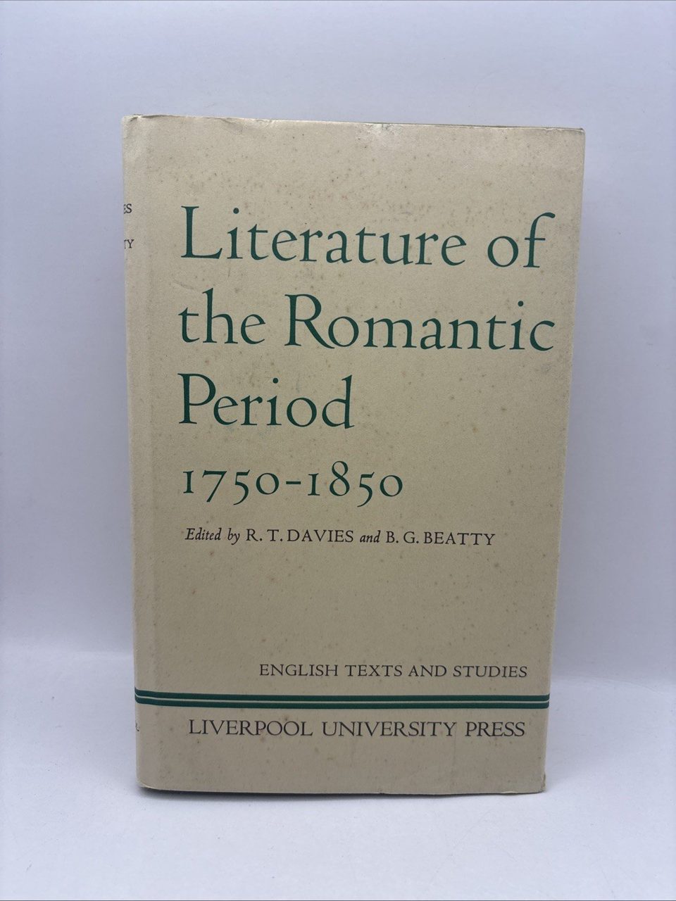 Literature Of The Romantic Period 1750-1850