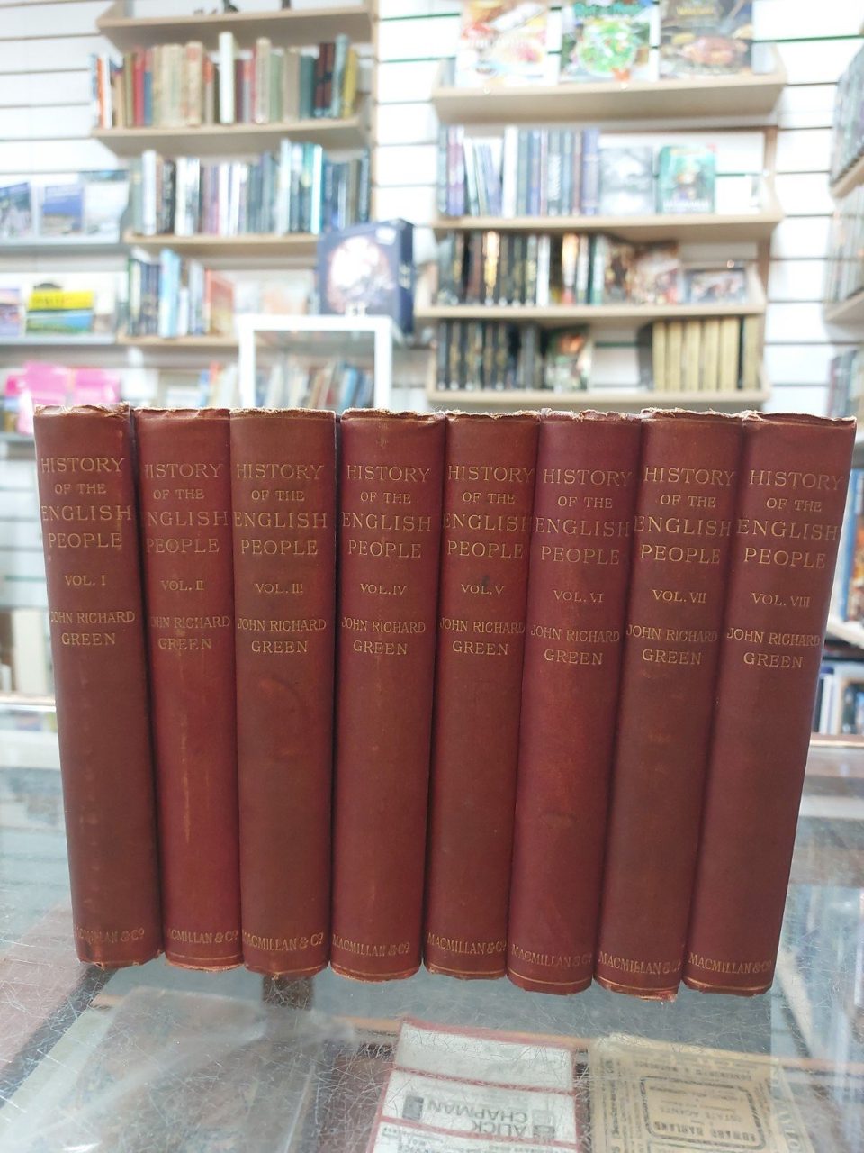 History Of The English People John Richard Green Volumes 1-8