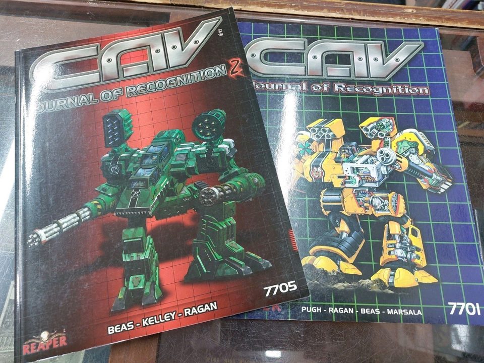 CAV Journal Of Recognition Reaper Miniatures Volumes 1-2