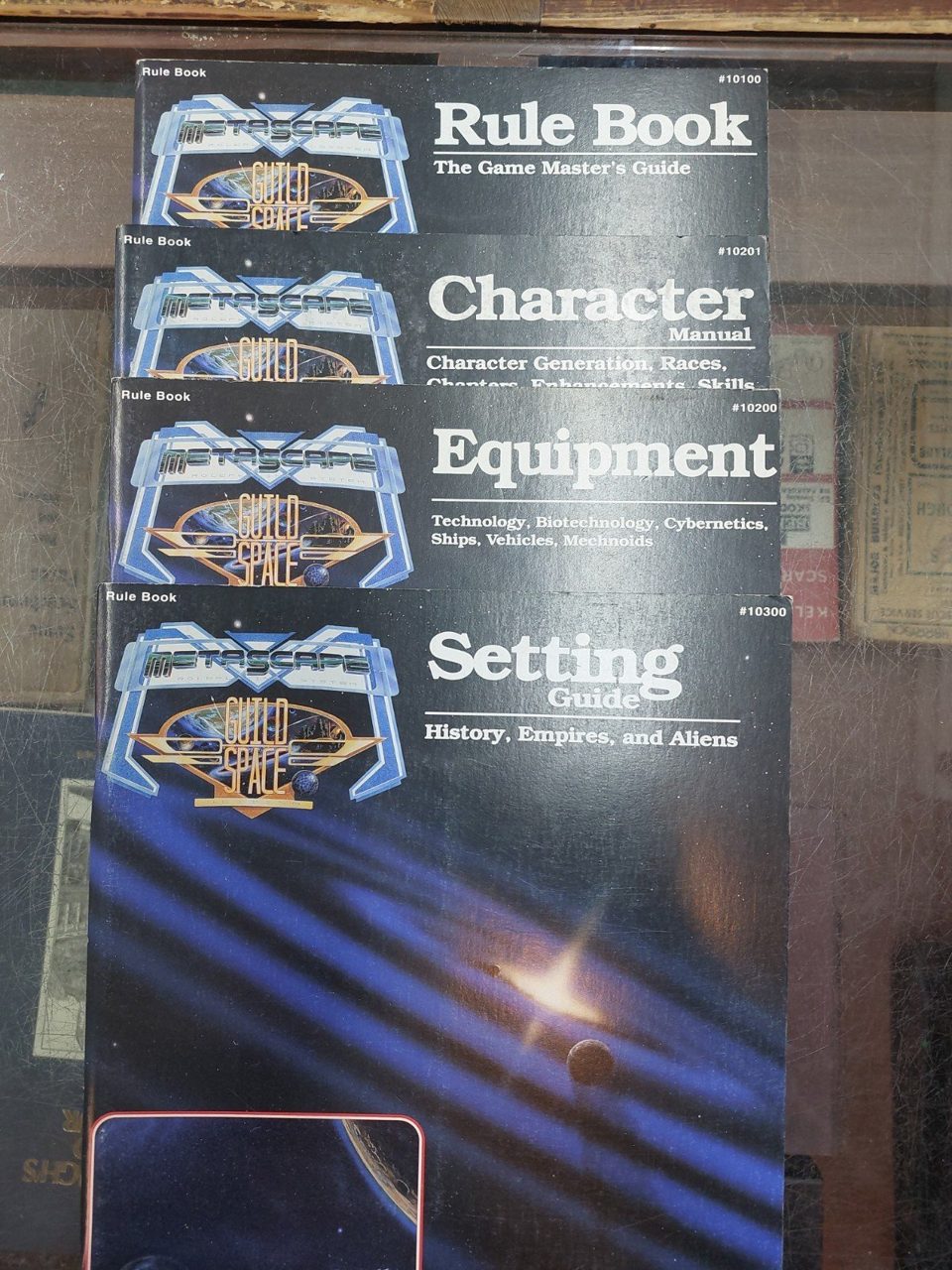 Metascape Guild Space RPG 4 Rulebooks Gamelords
