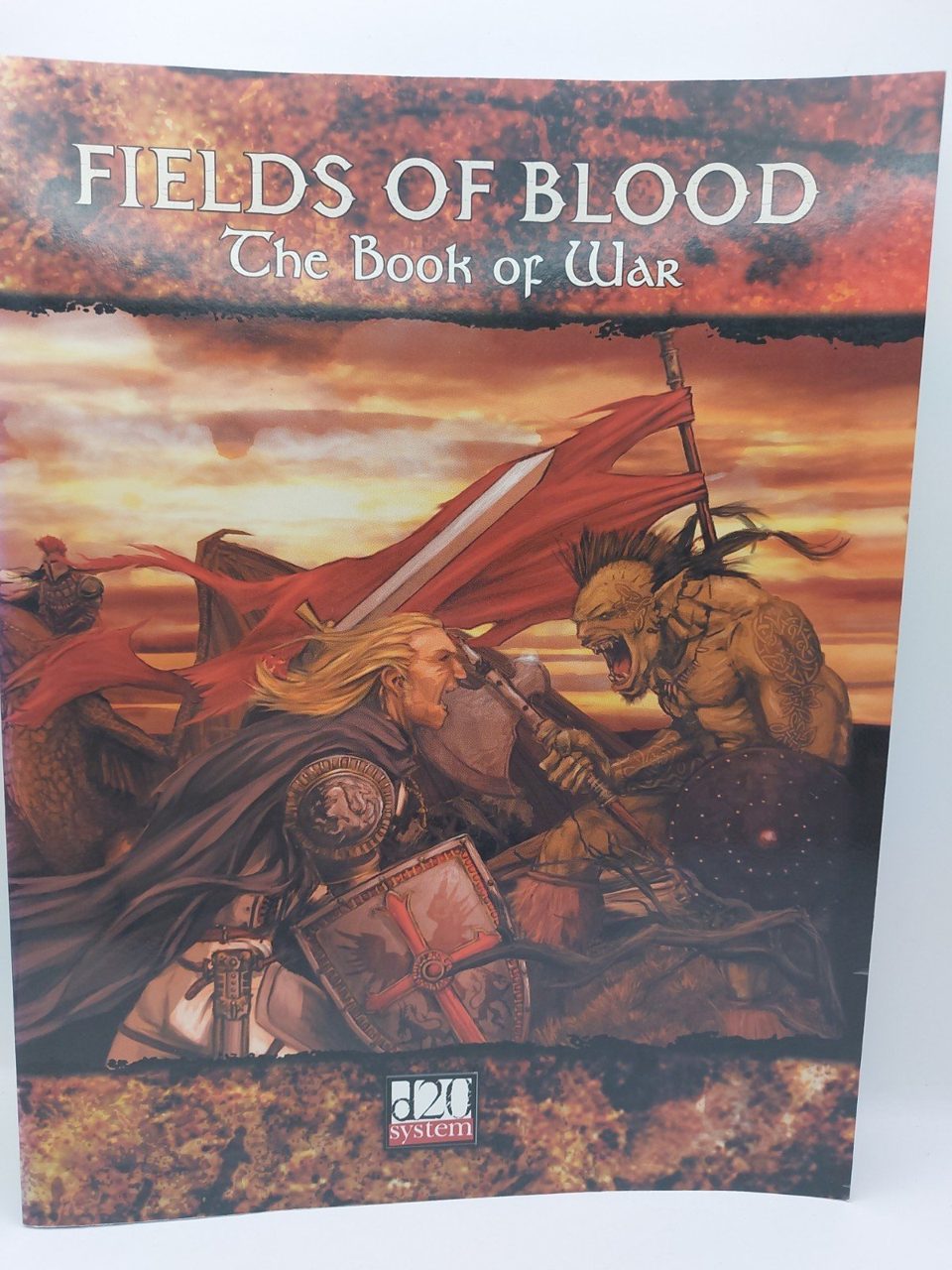 Fields of Blood: Book of War d20 System Paperback Eden Studios RPG Sourcebook