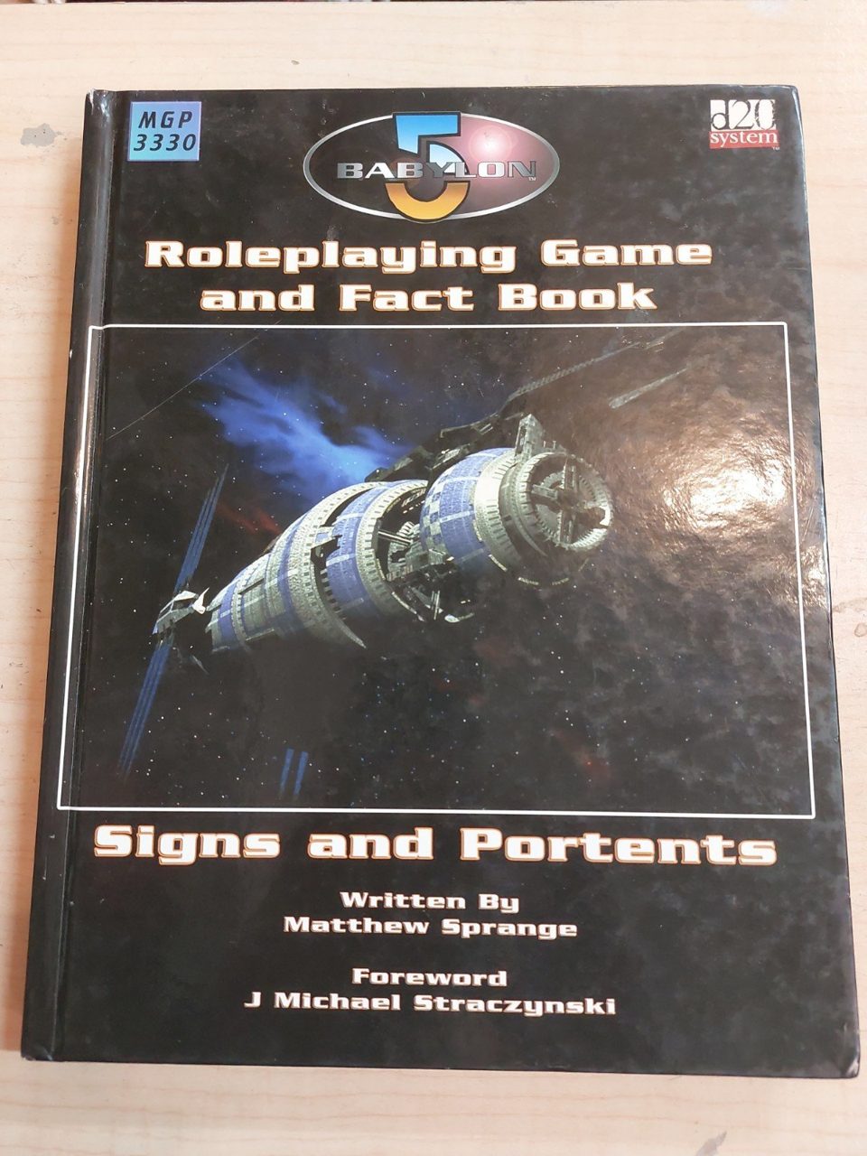 2003 Babylon 5 Roleplaying Game and Fact Book Signs and Portents HB d20 RPG